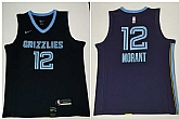Grizzlies 12 Ja Morant Navy Nike Swingman Jersey,baseball caps,new era cap wholesale,wholesale hats